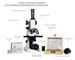 Student Compound Microscope with 50 prepared Slides,50 Blank Slides - Labmart.in
