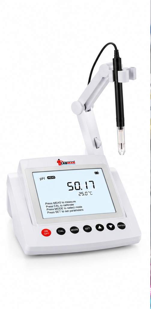 Benchtop Ion pH mV Meter LMION40 - view 2 - Labmart.in