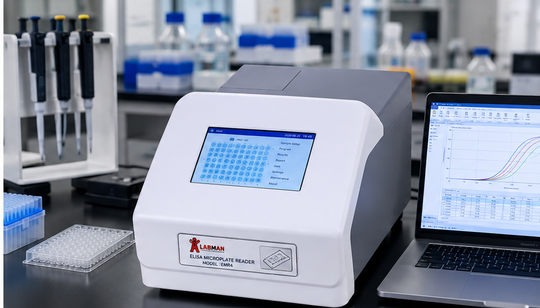 ELISA Microplate Reader EMR4 - view 2 - Labmart.in