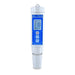 Digital oxygen meter on a white background