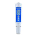Digital oxygen meter on a white background