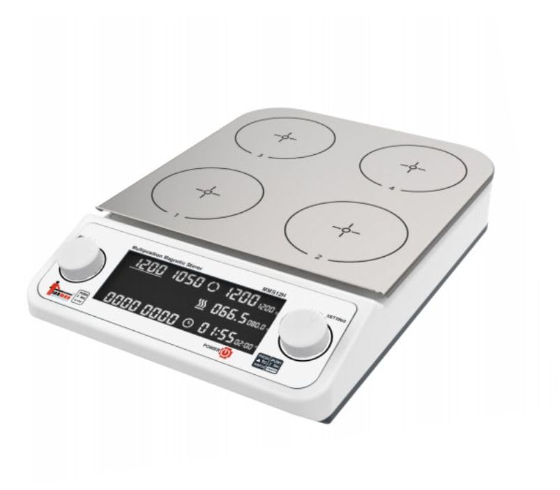 Multiposition  Magnetic Stirrer with Hot plate 