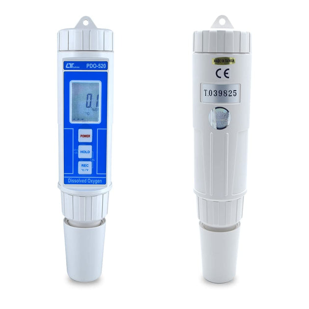 Two digital oxygen meters on a white background