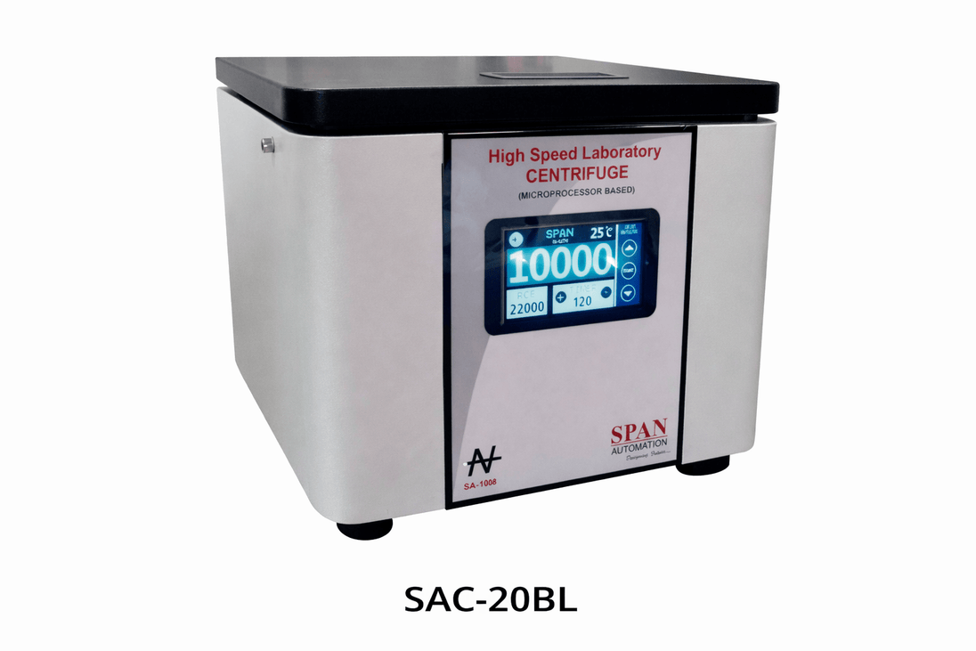 Table Top Centrifuge I Touch Control I Brushless Motor I High Speed Centrifuge - Labmart.in