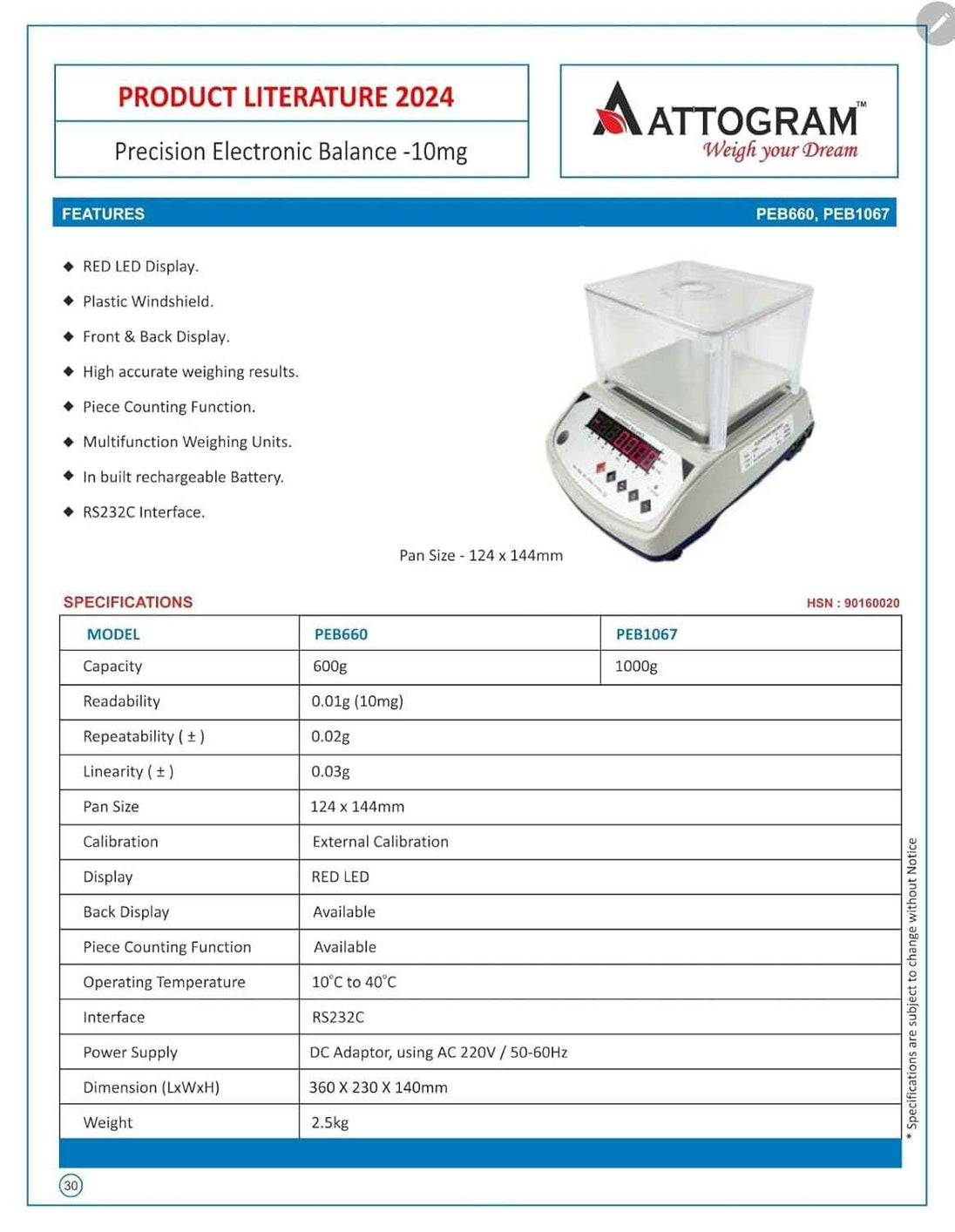 High Precision Gold Balance dual display 10mg/600g - Labmart.in