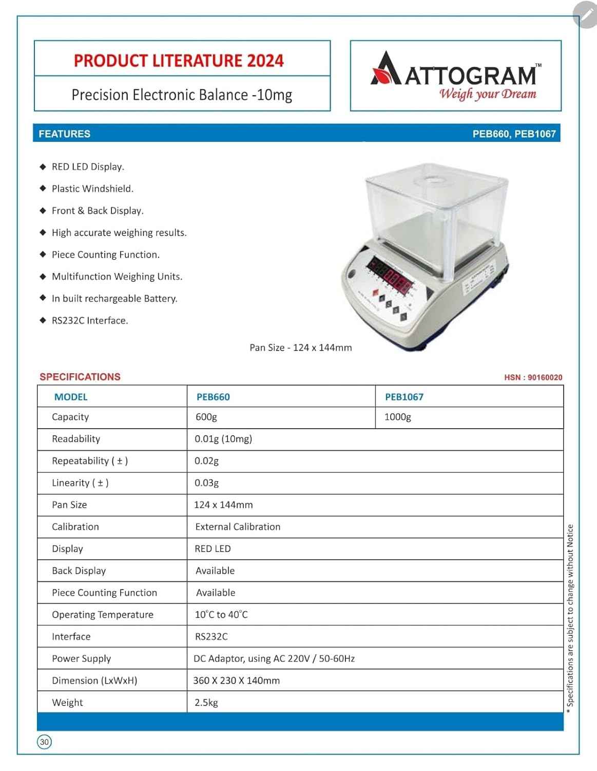 High Precision Gold Balance dual display 10mg/600g - Labmart.in