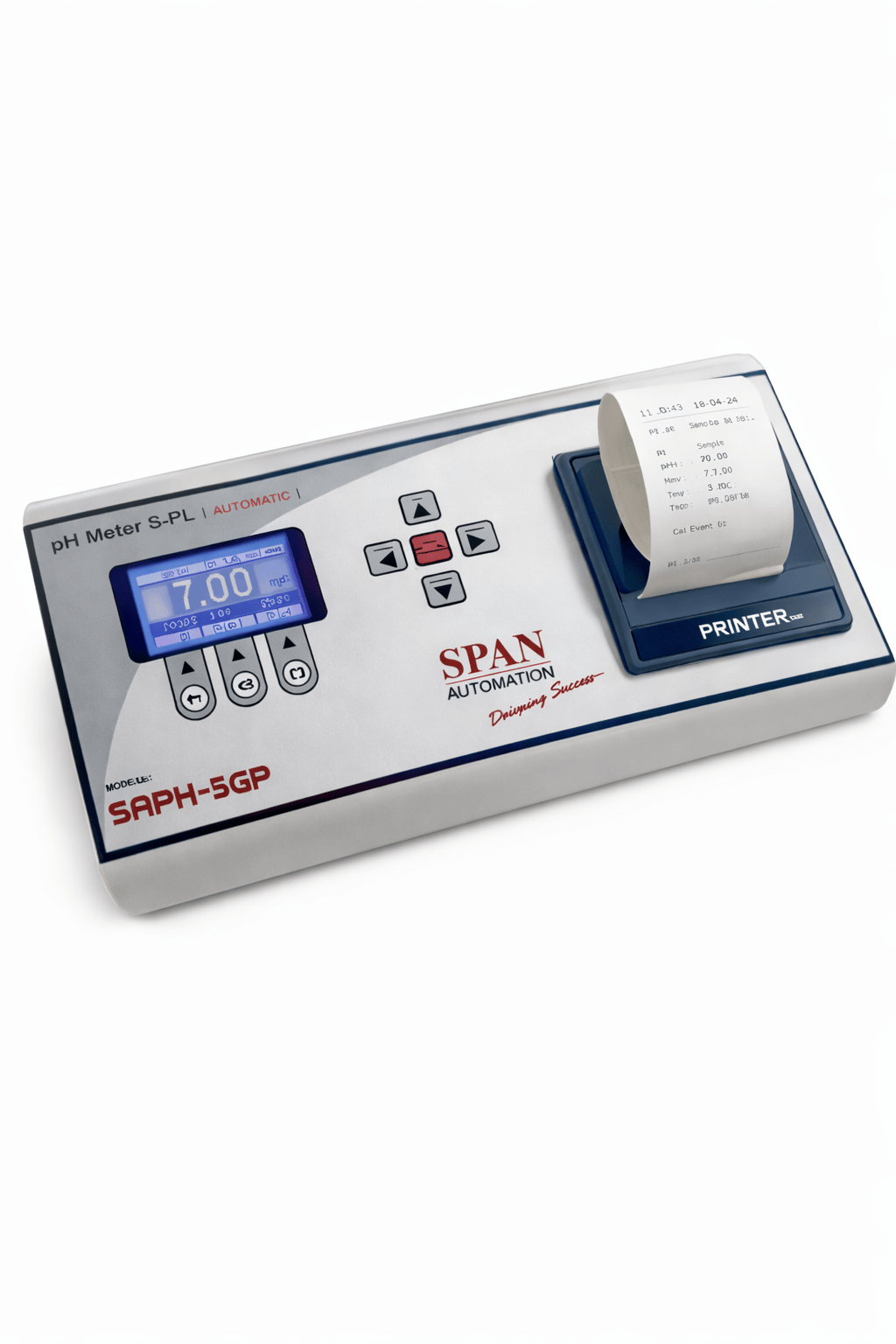 PH Meter with thermal printer I 3 point calibration I Auto Buffer Recognition - Labmart.in