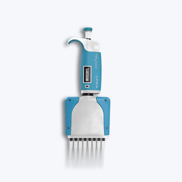Vertex Gold 8-Channel Micropipette