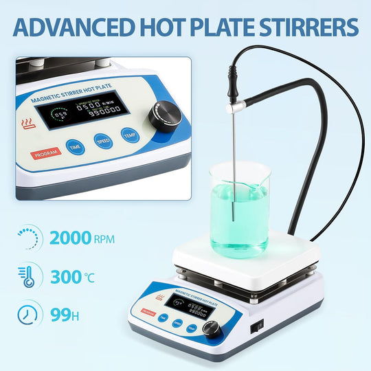 Magnetic Stirrer advanced,ceramic top plate 5lt capacity - Labmart.in