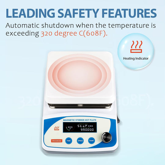 Magnetic Stirrer advanced,ceramic top plate 5lt capacity - Labmart.in