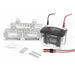 DLAB DL-Mini04 vertical electrophoresis tank with gel casting frame, glass plates, combs and electrode leads