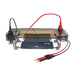 DLAB DL-SUB03+ blue light horizontal electrophoresis tank with integrated blue light base and amber shielding lid