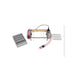DLAB DL-SUB03 horizontal electrophoresis tank with transparent gel chamber, trays and comb accessories