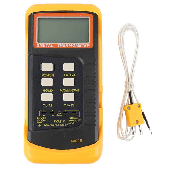 Dual channel thermocouple thermometer - Labmart.in
