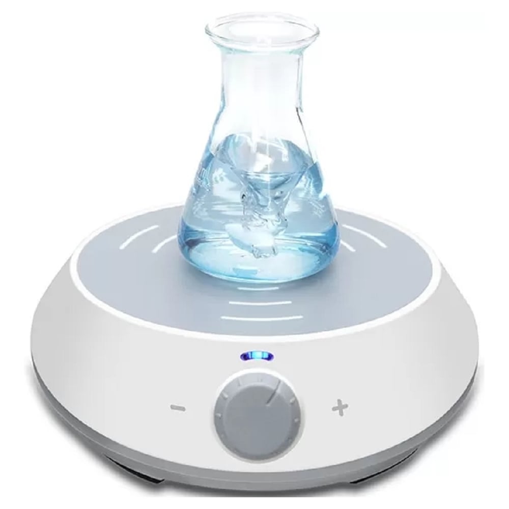 DLAB EcoStir economical magnetic stirrer with 120 mm round plate