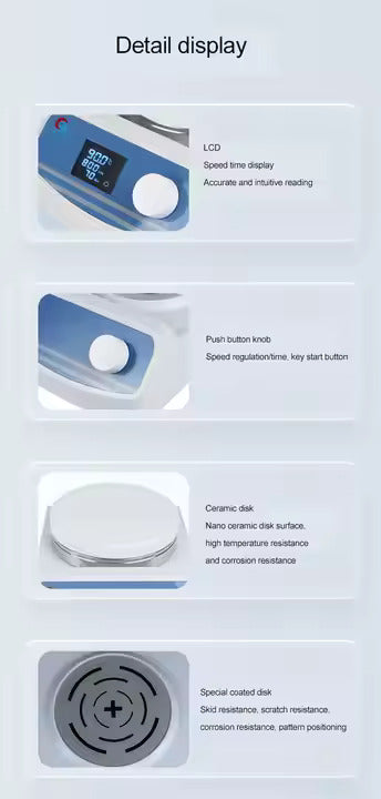 Magnetic Stirrer digital ceramic top 2lt capacity - Labmart.in