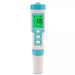 Digital Multiparameter with blue accents on a white background