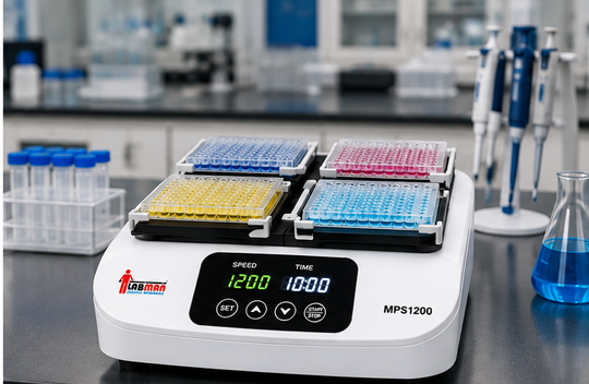 Microplate Shaker MPS1200 - view 2 - Labmart.in