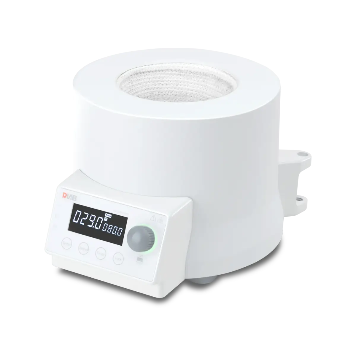 DLAB MS-H380-F1000 LCD magnetic stirrer with 1000 mL electric heating mantle