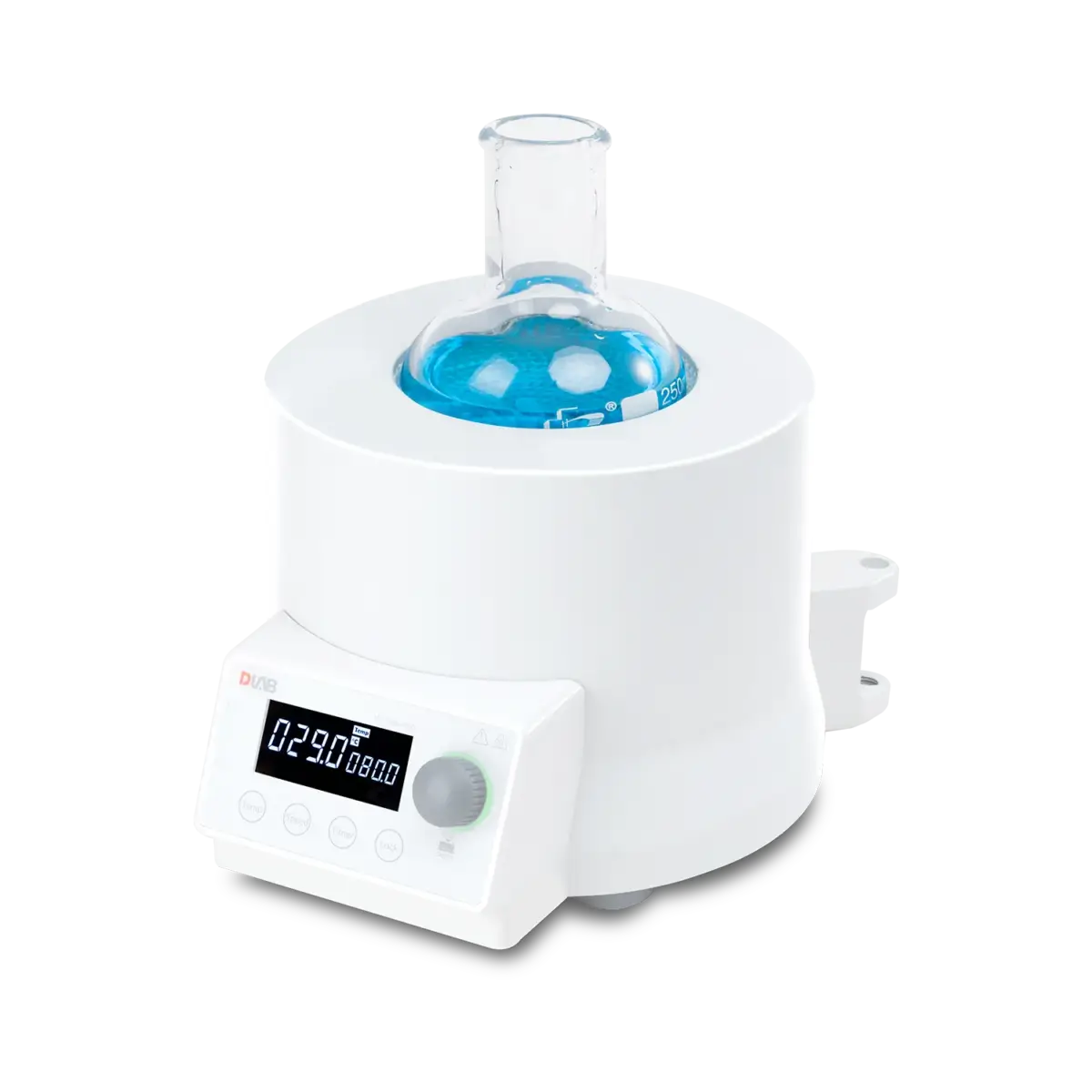 DLAB MS-H380-F250 LCD magnetic stirrer with 250 mL electric heating mantle