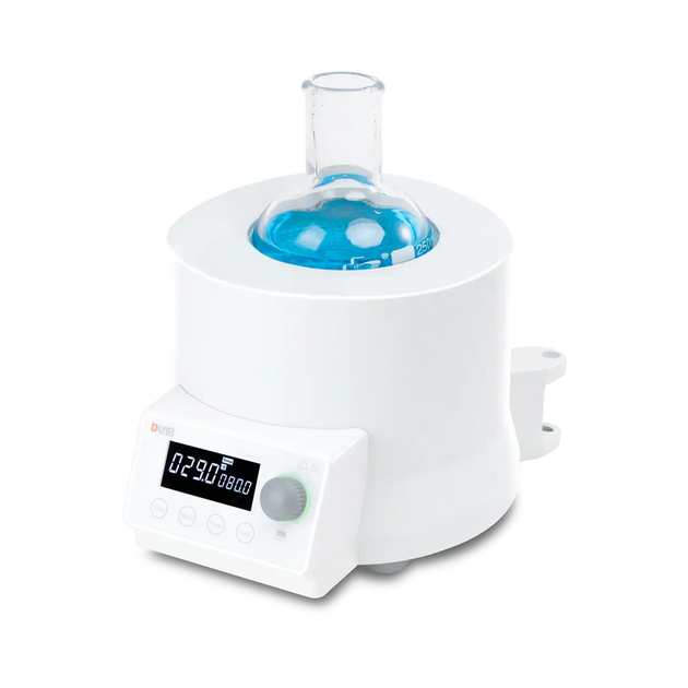 DLAB MS-H380-F250 LCD magnetic stirrer with 250 mL electric heating mantle