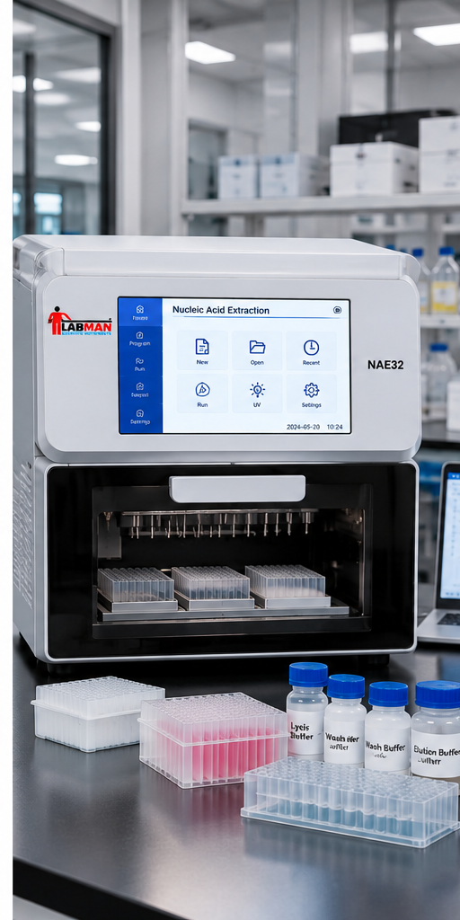 Nucleic Acid Extractor NAE32 - view 2 - Labmart.in