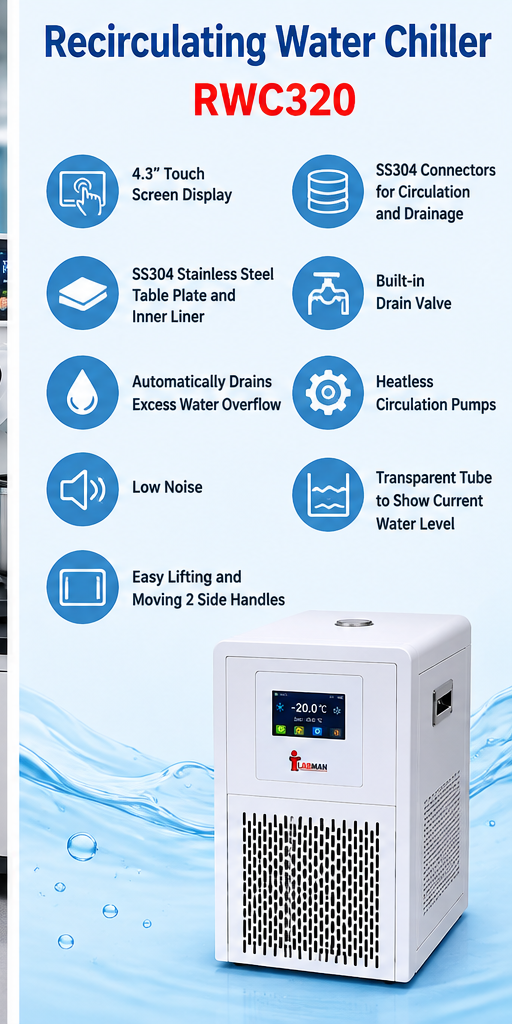 RWC320 recirculating water chiller 3.5 L – image 3
