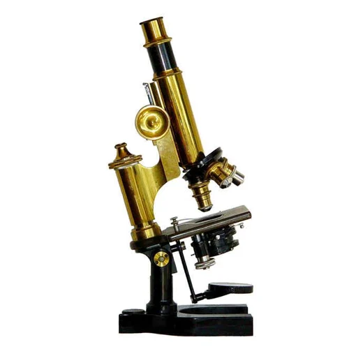 Compound Laboratory Brass Microscope - Labmart.in