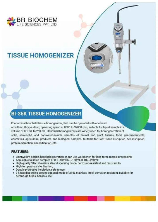 Tissue Homogenizer Digital I High Pressure - Labmart.in