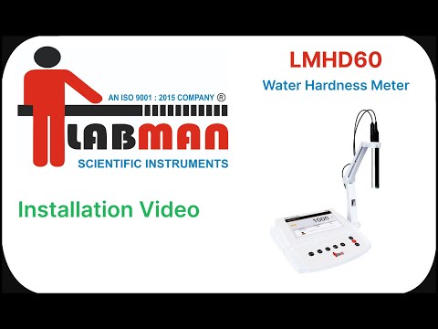 LMHD60 water hardness meter video